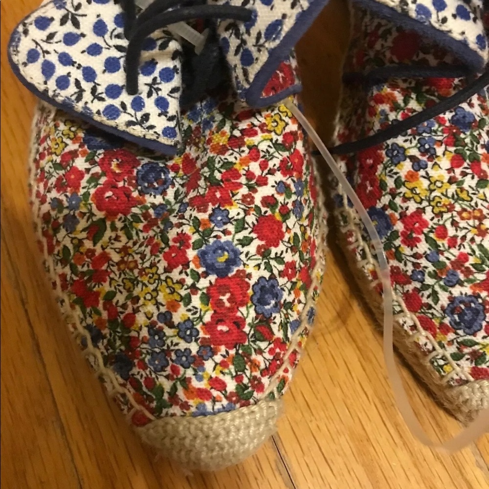New Sarah Flint Elena Floral espadrilles size 38 - Picture 5 of 9